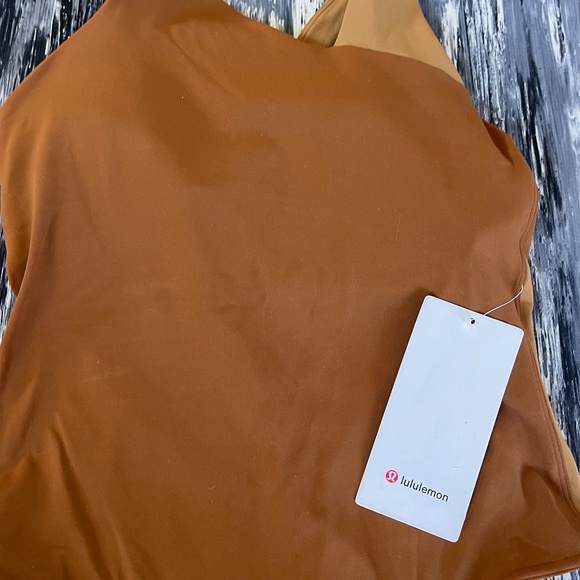 Lululemon Nulu Asymetrical Bodysuit Sz 8 - Picture 3 of 13